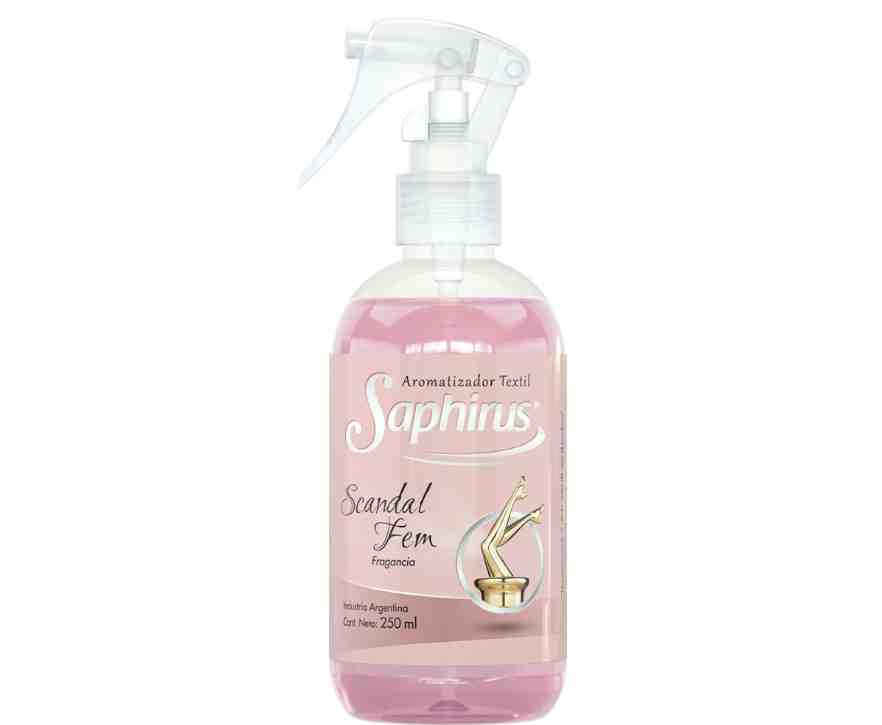 SAPHIRUS SCANDAL FEM AROMATIZADOR TEXTIL 250ML